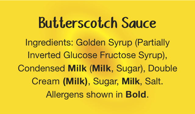 Don's Butterscotch Sauce 
