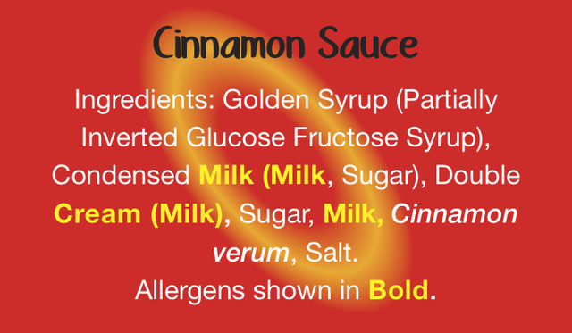 Don's Cinnamon Sauce
