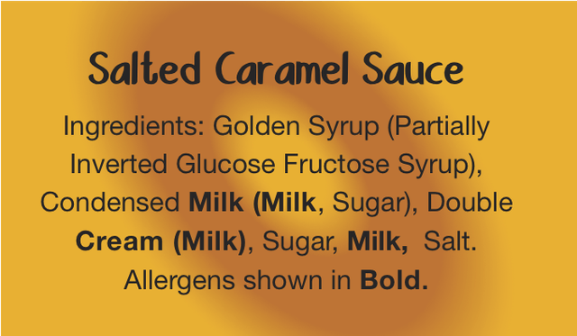 Don's Salted Caramel Sauce